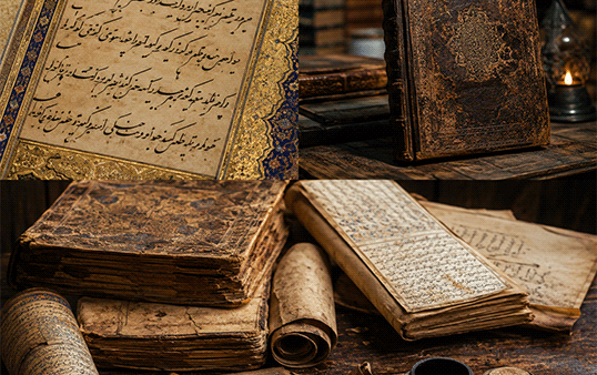 قیمت کتاب خطی قدیمی